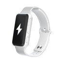 FS21-056 Shock Wake Smart Watch Mute Anti-fatigue Bluetooth Smart Reminder Bracelet(White)