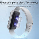 FS21-056 Shock Wake Smart Watch Mute Anti-fatigue Bluetooth Smart Reminder Bracelet(Green)