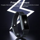 FS21-05 Mute Alarm Shock Wake Smart Watch Mosquitoes Repeller Bracelet (Black)