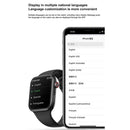 T900 PRO MAX L BIG 1.92 inch Large Screen Waterproof Smart Watch, Support Heart Rate / Blood Pressure / Oxygen / Multiple Sports Modes (Pink)