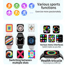 T900 PRO MAX L BIG 1.92 inch Large Screen Waterproof Smart Watch, Support Heart Rate / Blood Pressure / Oxygen / Multiple Sports Modes (Red)