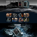 KOSPET TANK M1 Pro Smart Watch with Strap & Film, Support Sleep / Heart Rate Monitoring / Bluetooth Calling (Black)
