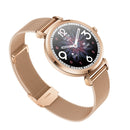KC06 Women Menstrual Period Smart Watch Bracelet, Blood Pressure / Heart Rate Monitoring, Steel Strap(Gold)