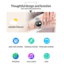 KC06 Women Menstrual Period Smart Watch Bracelet, Blood Pressure / Heart Rate Monitoring, Silicone Strap(Gold)