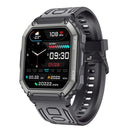 KR06 Waterproof Pedometer Sport Smart Watch, Support Heart Rate / Blood Pressure Monitoring / BT Calling(Black)