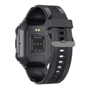 KR06 Waterproof Pedometer Sport Smart Watch, Support Heart Rate / Blood Pressure Monitoring / BT Calling(Black)