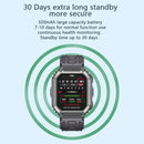 KR06 Waterproof Pedometer Sport Smart Watch, Support Heart Rate / Blood Pressure Monitoring / BT Calling(Green)
