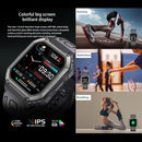 KR06 Waterproof Pedometer Sport Smart Watch, Support Heart Rate / Blood Pressure Monitoring / BT Calling(Green)