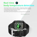 Q26 Pro 1.83 inch IP68 Waterproof Smart Watch, Support Body Temperature Monitoring / Heart Rate / Blood Oxygen / Blood Pressure Monitoring (Pink)