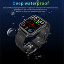 Q26 Pro 1.83 inch IP68 Waterproof Smart Watch, Support Body Temperature Monitoring / Heart Rate / Blood Oxygen / Blood Pressure Monitoring (Pink)