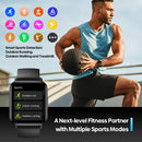 Zeblaze Swim GPS Health Fitness Smart Watch, Heart Rate / Blood Oxygen / Multi-Sport Modes (Black)
