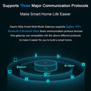 Original Xiaomi Multimode Smart Home Gateway ZigBee WiFi Bluetooth Mesh HUB Works with Mijia APP Apple Homekit(White)