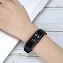 Smart Watch Nylon Woven Watch Band for Xiaomi Mi Band 3 / 4(Black)