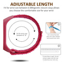 Smart Watch Nylon Woven Watch Band for Xiaomi Mi Band 3 / 4(Red)
