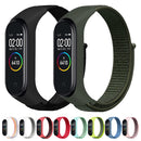 Smart Watch Nylon Woven Watch Band for Xiaomi Mi Band 3 / 4(Colour)