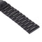 For Fitbit Blaze Smart Watch Butterfly Buckle 3 Beads Stainless Steel Watchband(Black)