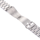 For Fitbit Blaze Smart Watch Butterfly Buckle 3 Beads Stainless Steel Watchband(Silver)
