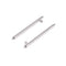 For Fitbit Blaze Smart Watch Butterfly Buckle 3 Beads Stainless Steel Watchband(Silver)