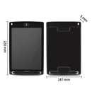 CHUYI Portable 8.5 inch LCD Writing Tablet Drawing Graffiti Electronic Handwriting Pad Message Graphics Board Draft Paper with Writing Pen, CE / FCC / RoHS Certificated(Black)
