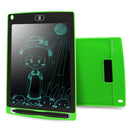 CHUYI Portable 8.5 inch LCD Writing Tablet Drawing Graffiti Electronic Handwriting Pad Message Graphics Board Draft Paper with Writing Pen, CE / FCC / RoHS Certificated(Green)
