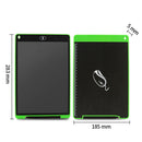 CHUYI Portable 12 inch LCD Writing Tablet Drawing Graffiti Electronic Handwriting Pad Message Graphics Board Draft Paper with Writing Pen(Green)