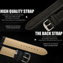 358 YAZOLE Men Fashion Business Waterproof Leather Band Quartz Wrist Watch(Black)