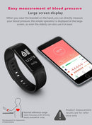 CHIGU C7S Fitness Tracker 0.96 inch OLED Screen Smartband Bracelet, IP67 Waterproof, Support Sports Mode / Blood Pressure / Sleep Monitor / Heart Rate Monitor / Remote Shooting (Pink)