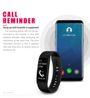 CHIGU C7S Fitness Tracker 0.96 inch OLED Screen Smartband Bracelet, IP67 Waterproof, Support Sports Mode / Blood Pressure / Sleep Monitor / Heart Rate Monitor / Remote Shooting (Red)