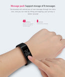 CHIGU C7S Fitness Tracker 0.96 inch OLED Screen Smartband Bracelet, IP67 Waterproof, Support Sports Mode / Blood Pressure / Sleep Monitor / Heart Rate Monitor / Remote Shooting (Red)