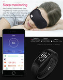 CHIGU C7S Fitness Tracker 0.96 inch OLED Screen Smartband Bracelet, IP67 Waterproof, Support Sports Mode / Blood Pressure / Sleep Monitor / Heart Rate Monitor / Remote Shooting (Red)