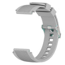 Vertical Grain Watch Band for Galaxy Watch 46mm(Grey)