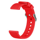 Vertical Grain Watch Band for Galaxy Watch 42mm(Red)