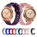 Vertical Grain Watch Band for Galaxy Watch 42mm(Purple)