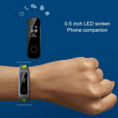 Original Huawei Honor Band 4 Running Version Shoe-Buckle Land Impact Smart Bracelet, 0.5 inch OLED Screen, 5ATM Waterproof, Support Sleep Monitor / Message Reminder / Sedentary Reminder / Call Rejection(Blue)