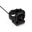 For Amazfit T-Rex 2 Smartwatch Silicone Charging Bracket (Black)