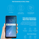 Original Xiaomi Youpin Aqara Zigbee Shock Sensor Mijia Aqara Smart Motion Sensor Vibration Detection Alarm Monitor for Xiaomi Smart Home Suite Devices (CA1001)(White)