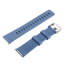 For Fitbit Versa / Versa 2 Simple Fashion Silicone Watch Band(Blue)