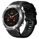 KOSPET TANK T1 1.32 inch Screen 5ATM & IP69K Waterproof Smart Watch, Support Bluetooth, Heart Rate Monitor, Blood Oxygen Monitor, Sleep Monitoring(Silver)
