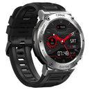 KOSPET TANK T1 1.32 inch Screen 5ATM & IP69K Waterproof Smart Watch, Support Bluetooth, Heart Rate Monitor, Blood Oxygen Monitor, Sleep Monitoring(Silver)