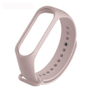 Pure Color Soft TPU Watch Bands for Xiaomi Mi Band 4, Host Not Included(Pink)
