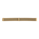 For Samsung Gear S3 Classic Milanese Loop Magnetic Stainless Steel Watchband(Gold)