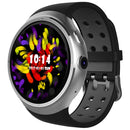 Z10 400*400 Pixel AMOLED 1.39 Inch Round Touch Screen Display Smart Watch, IP54 Waterproof, Support Pedometer / Heart Rate Monitor / GPS Navigation / Notification Remind / Call Reminder / Camera Remot ... rol / Calories Burned, Support Android 5.1(Silver)