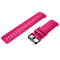 For Suunto Ambit3 Vertical Silicone Watch Band, Width: 24mm(Magenta)