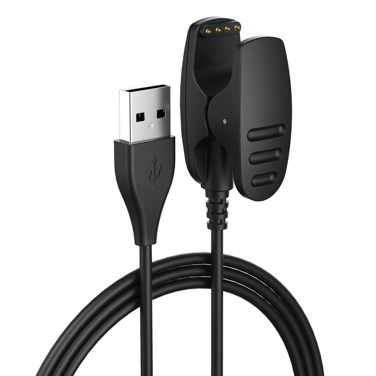 For Suunto Ambit3 Vertical Smart Watch Charger Cable Clamp, Cable Length: 1m(Black)