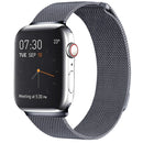 Milanese Loop Magnetic Stainless Steel Watch Band for Apple Watch Series 7 41mm / 6 & SE & 5 & 4 40mm / 3 & 2 & 1 38mm(Dark Gray)