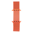 Milanese Loop Magnetic Stainless Steel Watch Band for Apple Watch Series 7 41mm / 6 & SE & 5 & 4 40mm / 3 & 2 & 1 38mm(Orange)