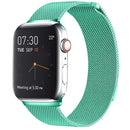 Milanese Loop Magnetic Stainless Steel Watch Band for Apple Watch Series 7 41mm / 6 & SE & 5 & 4 40mm / 3 & 2 & 1 38mm(Mint Green)