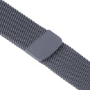 Milanese Loop Magnetic Stainless Steel Watch Band for Apple Watch Series 7 45mm / 6 & SE & 5 & 4 44mm / 3 & 2 & 1 42mm(Dark Gray)