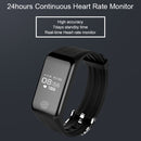 TLW B3 Fitness Tracker 0.66 inch OLED Screen Wristband Smart Bracelet, IP67 Waterproof, Support Sports Mode / Continuous Heart Rate Monitor / Sleep Monitor / Information Reminder(Black)