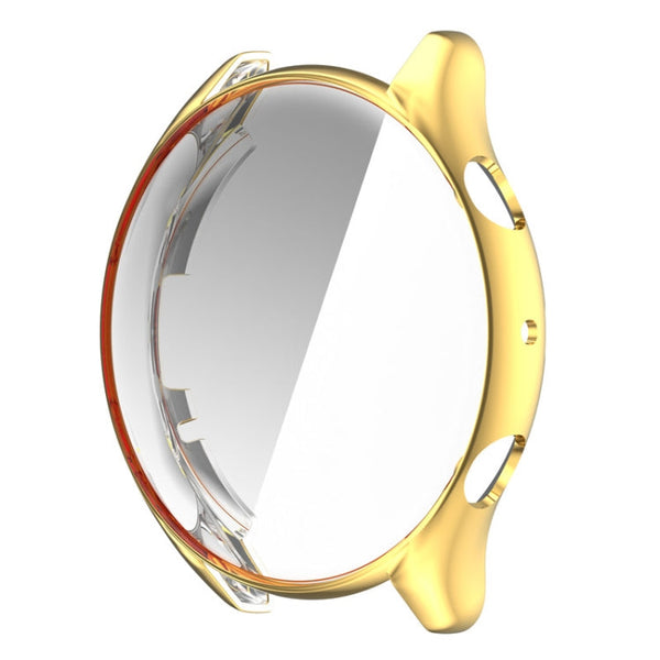 For Amazfit GTR 3 / GTR 3 Pro Full Coverage TPU Electroplating Watch Case (Gold)